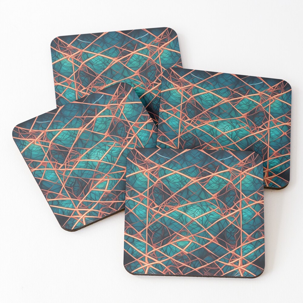 Item preview, Coasters (Set of 4) designed and sold by ExtraEm.