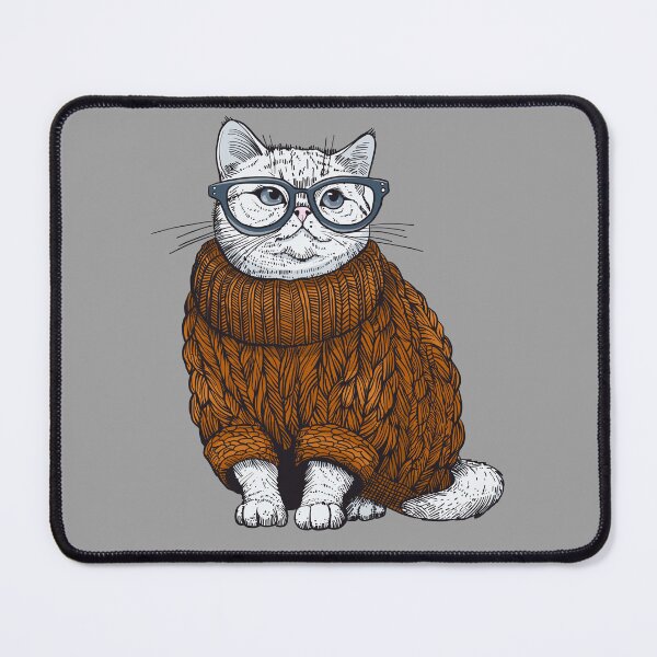 Item preview, Sweater Weather Cat 6 designed and sold by KilkennyCat Art.