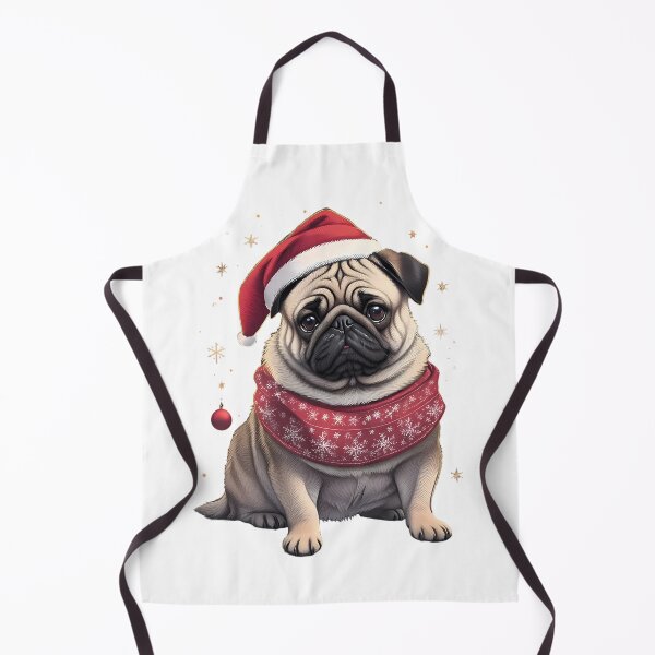 Artikelvorschau, Weihnachtsmops entworfen und verkauft von WildPugShop.
