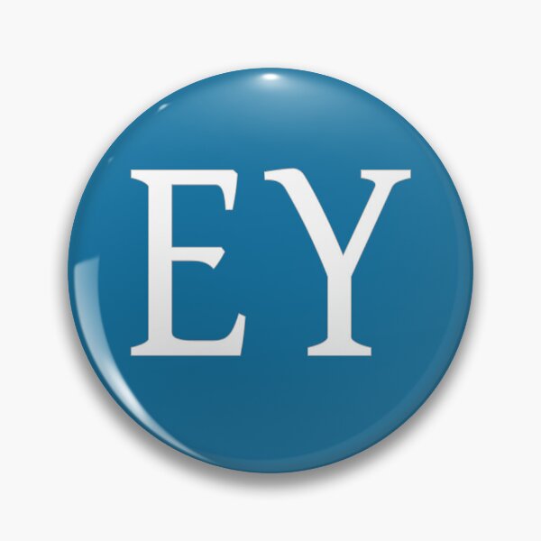 Item preview, EY Initials Monogram Elegant White Letters designed and sold by Jeallan Designs.