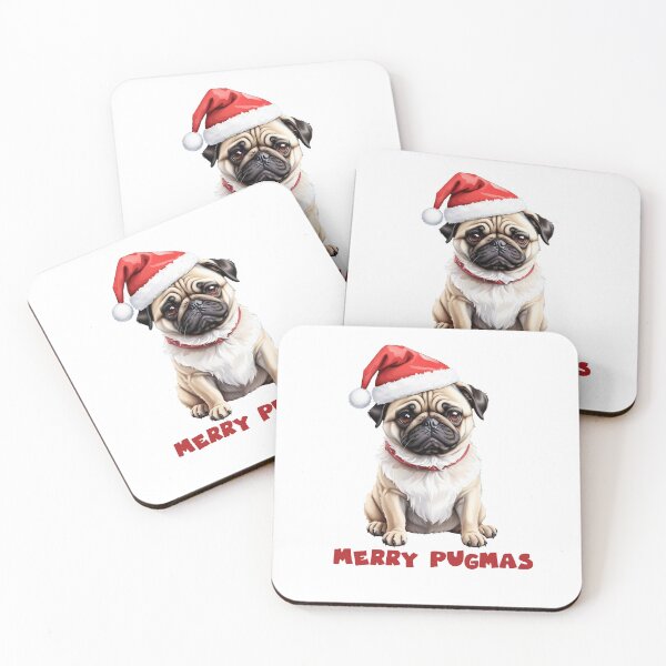 Item preview, merry pugmas designed and sold by jkrphoto.