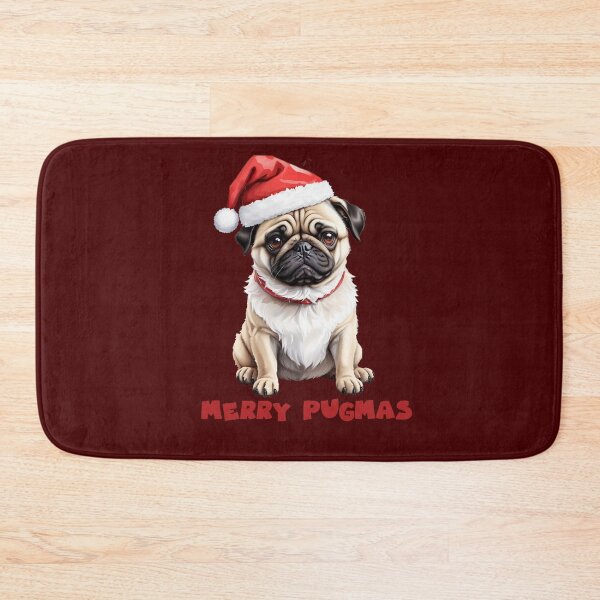 Item preview, merry pugmas designed and sold by jkrphoto.