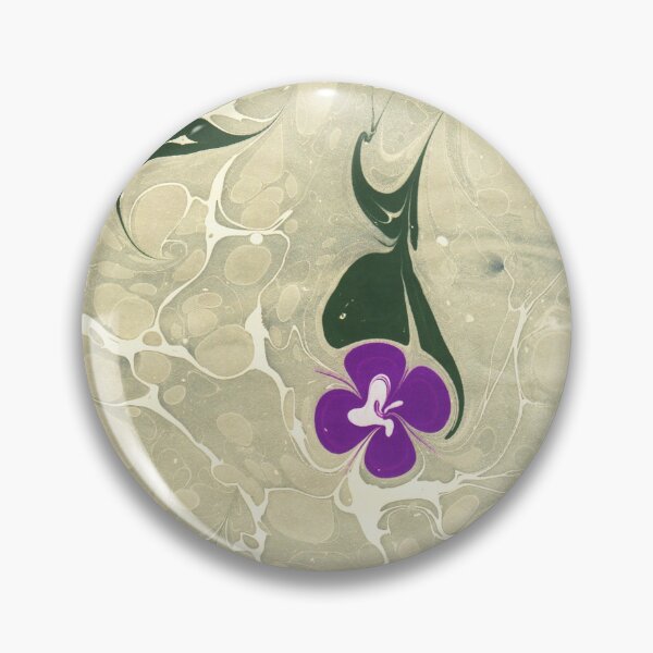 Item preview, marbling art red tulip drawing pattern designed and sold by melektesla.