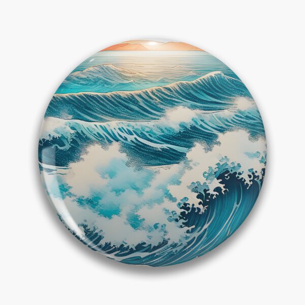 Item preview, The Urge - A Contemporary Ukiyo-e Nature Landscape designed and sold by Kijiermono.