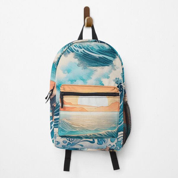 Item preview, The Urge - A Contemporary Ukiyo-e Nature Landscape designed and sold by Kijiermono.