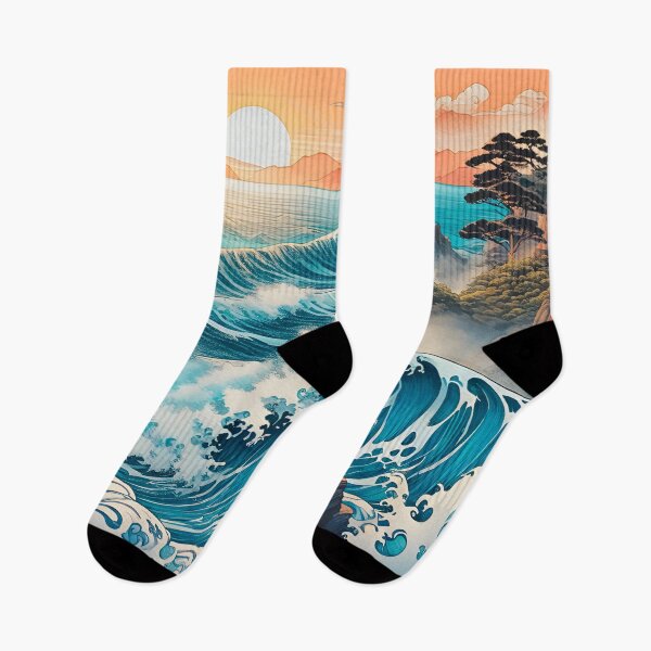 Item preview, The Urge - A Contemporary Ukiyo-e Nature Landscape designed and sold by Kijiermono.