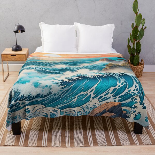 Item preview, The Urge - A Contemporary Ukiyo-e Nature Landscape designed and sold by Kijiermono.