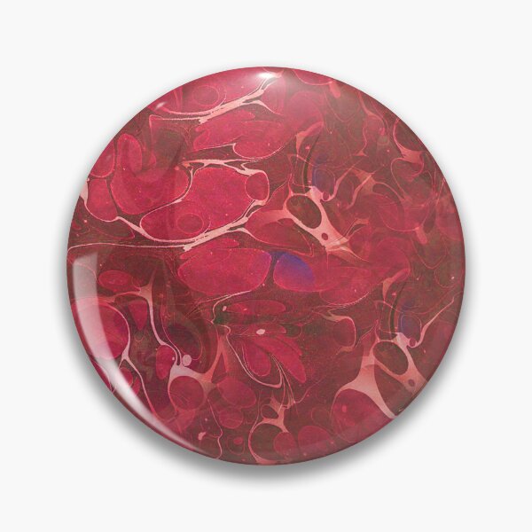 Item preview, marbling art red tulip drawing pattern designed and sold by melektesla.
