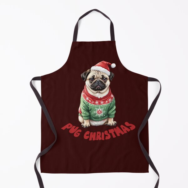Item preview, Pug Christmas designed and sold by jkrphoto.