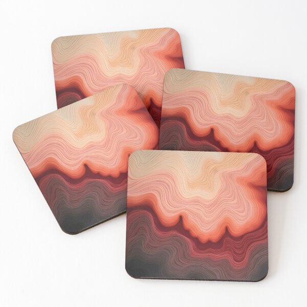 Item preview, Copy of Abstract Colorful Wavy Lines Artwork designed and sold by VectorPlace.