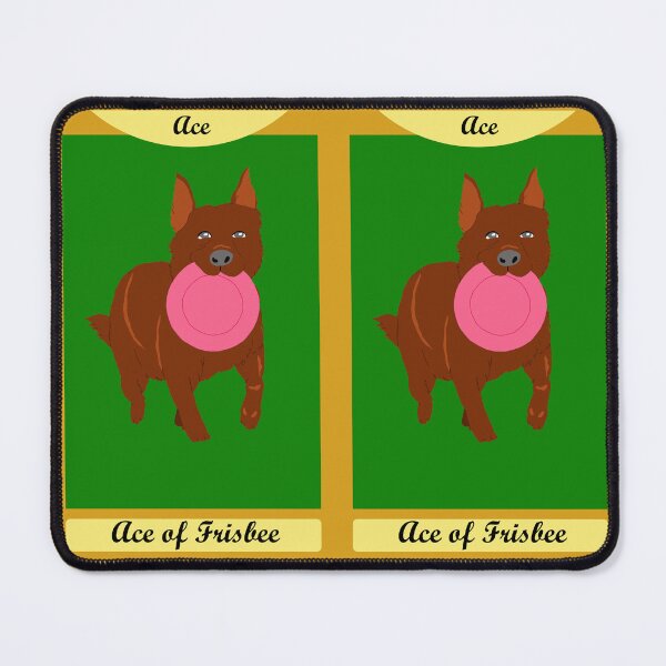 Item preview, Dog Tarot Ace of Frisbee designed and sold by TiffinByLK.