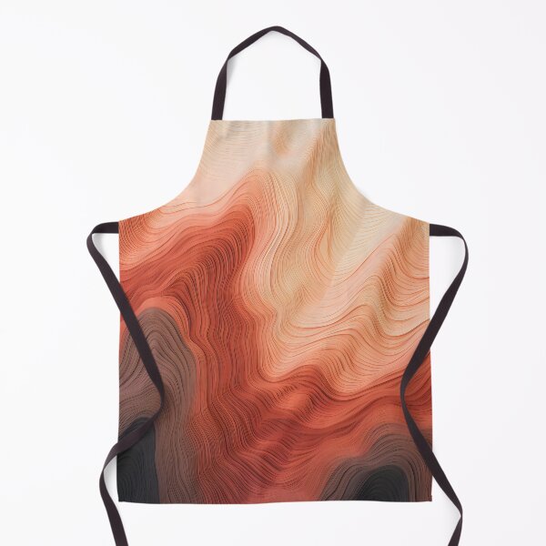 Item preview, Soothing Red Tonal Wave Pattern designed and sold by VectorPlace.