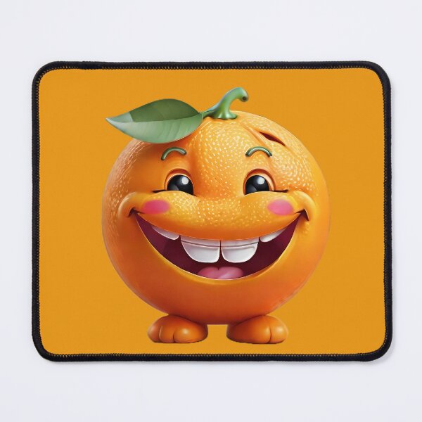 Item preview, a very happy orange designed and sold by aledfychan.