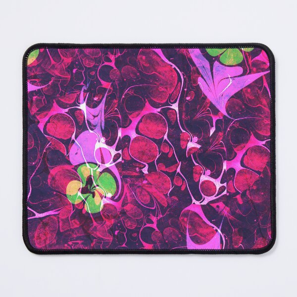 Item preview, marbling art red tulip drawing pattern designed and sold by melektesla.