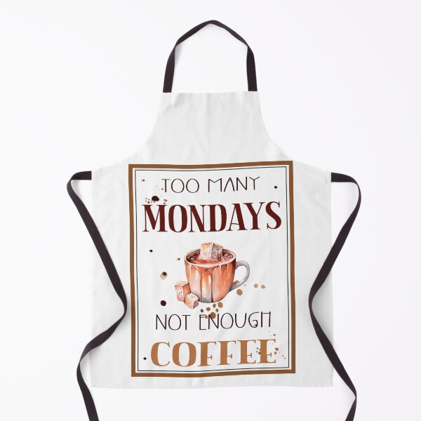 Item preview, Cup Coffee with Sugar: Too Many Mondays Not Enough Coffee designed and sold by Anastasiia Yurevych.