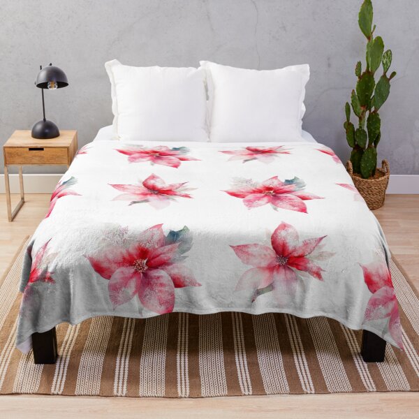 Artikelvorschau, Weihnachtsstern-Duo: Festive Florals – Bündel aus zwei Winterblumen entworfen und verkauft von EmeraldeaDesign.