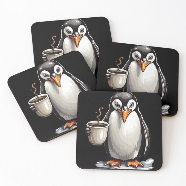 Item preview, Penguin Coffee designed and sold by Getup-clothing.