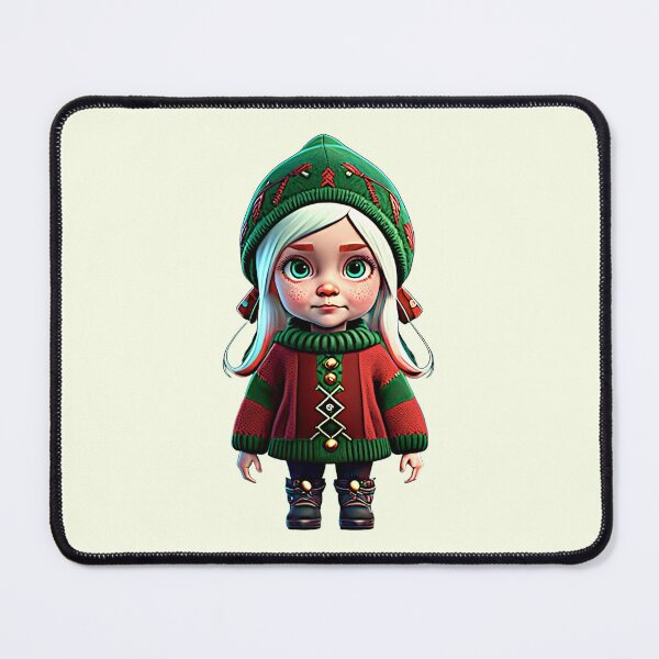Item preview, Blue-Haired Gnome Dwarf Girl #2 designed and sold by Pickmash.