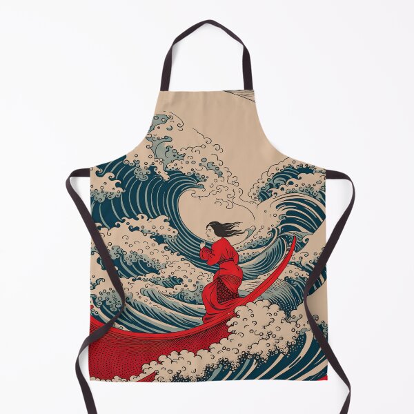 Item preview, Surfing the Crimson Wave designed and sold by GooGooPop.