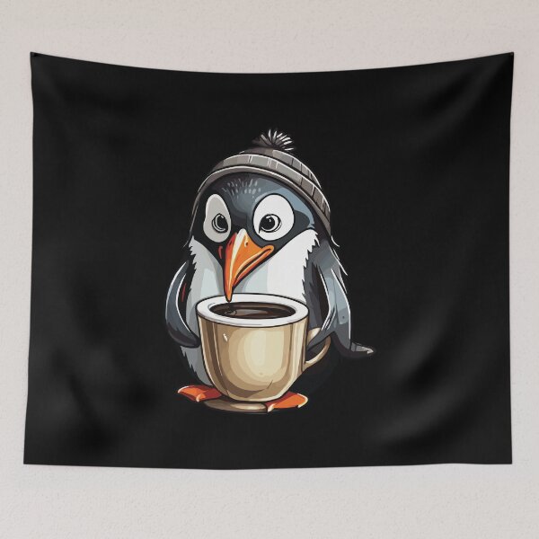 Item preview, Penguin Coffee designed and sold by Getup-clothing.