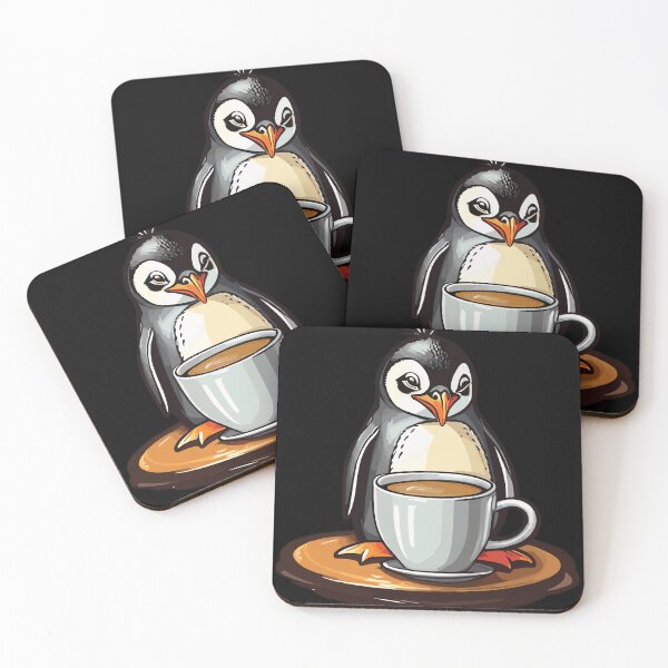 Item preview, Penguin Coffee designed and sold by Getup-clothing.