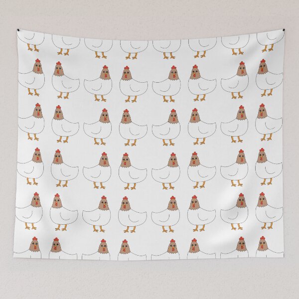 Item preview, Cute White Chickens designed and sold by JefimijaT.