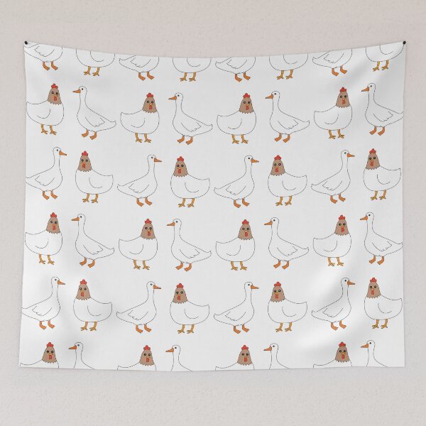 Item preview, Cute Chicken And Goose designed and sold by JefimijaT.