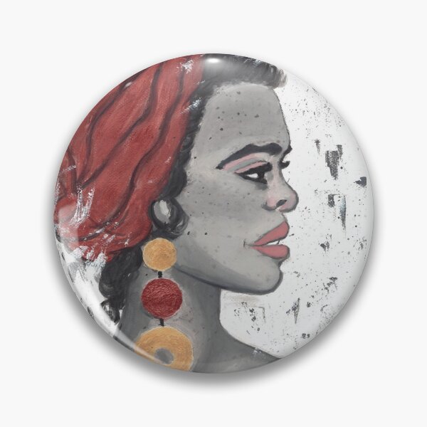 Item preview, 'Queen of Beauty and Ash' Watercolor with Metallic Acrylic Details Painting  designed and sold by Lunardreams54.