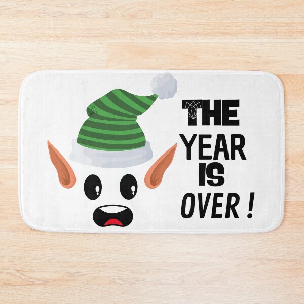Item preview, the year is over!, Merry Christmas and Happy New Year designed and sold by Vistearte AM.