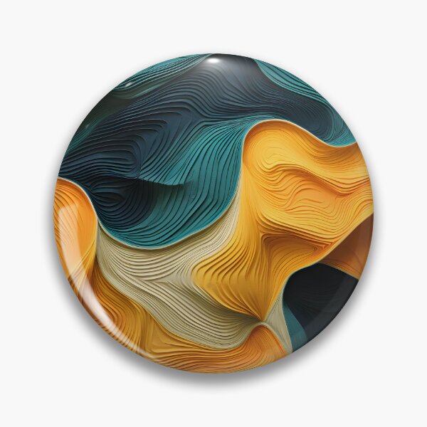 Item preview, Vibrant Teal and Orange Abstract Art designed and sold by VectorPlace.