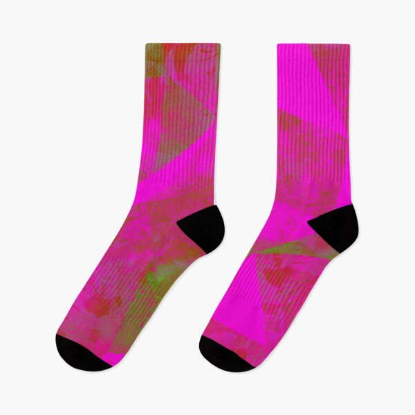 Artikelvorschau, Geometric Pink  Green Grunge Pattern entworfen und verkauft von PritchBlack.