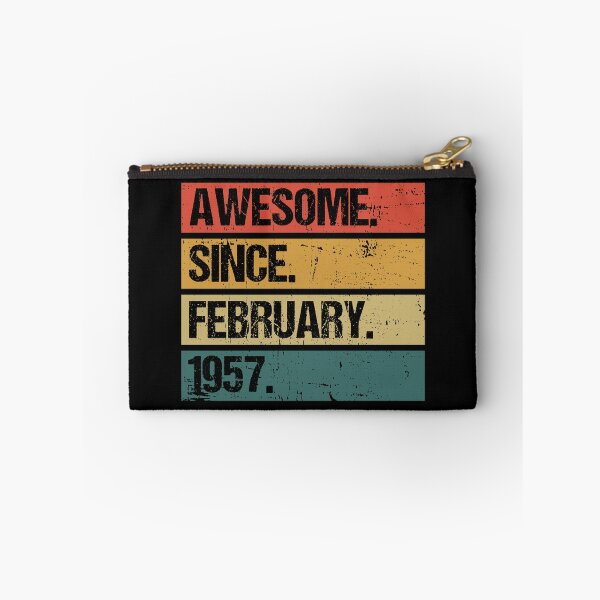 Item preview, Awesome Since February 1957 | Made In 1957 | Vintage February 1957 designed and sold by Christina-grich.