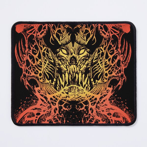 Item preview, SPIKY MONSTER SKULL YELLOW designed and sold by Damyanoman_Art.