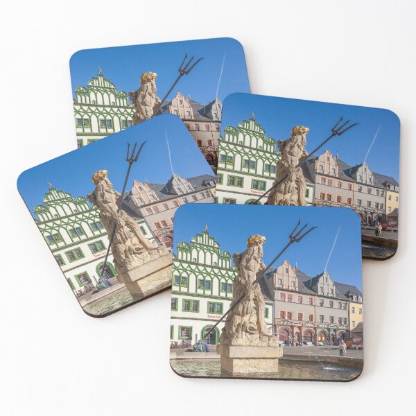 Item preview, Townhouse and Neptune Fountain on the market square, Weimar designed and sold by Torsten  Krüger.