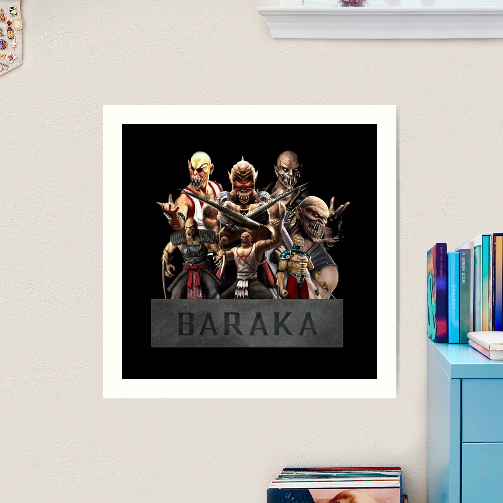 Mortal Kombat X Baraka – GL Canvas Print Art