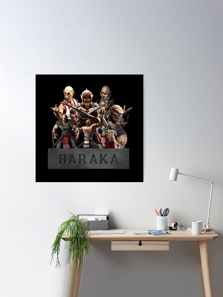 Mortal Kombat X Baraka – GL Canvas Print Art