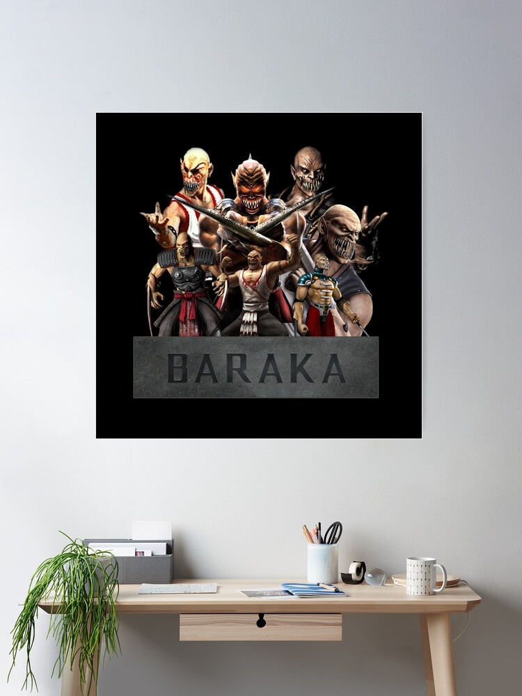 Mortal Kombat X Baraka – GL Canvas Print Art