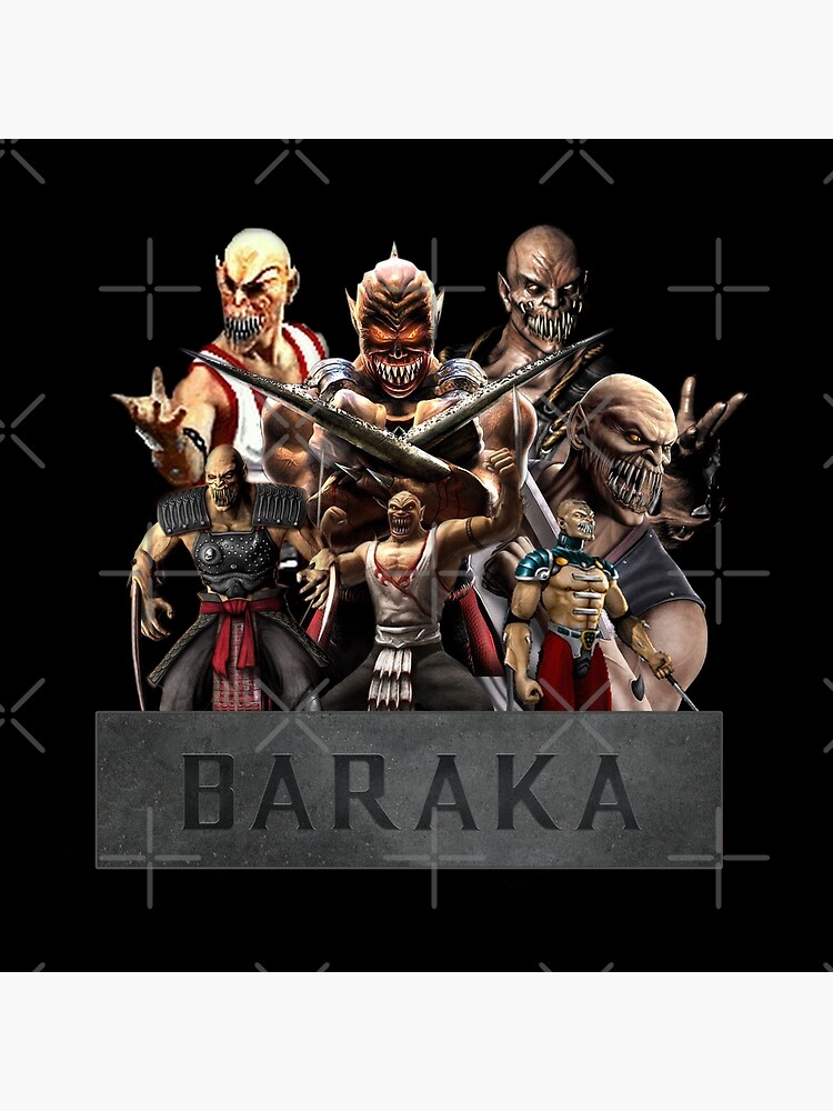 Mortal Kombat - Baraka Art Board Print for Sale by MammothTank