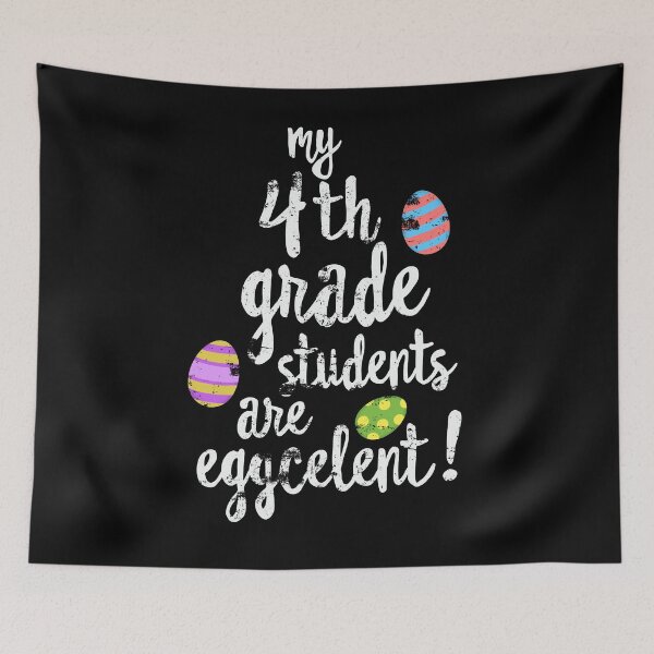 Item preview, Teacher Easter Shirt, My 4th Grade Students Distressed designed and sold by 14thFloor.