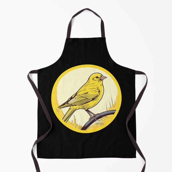Item preview, yellow Canary  in a circular shape designed and sold by submoro.