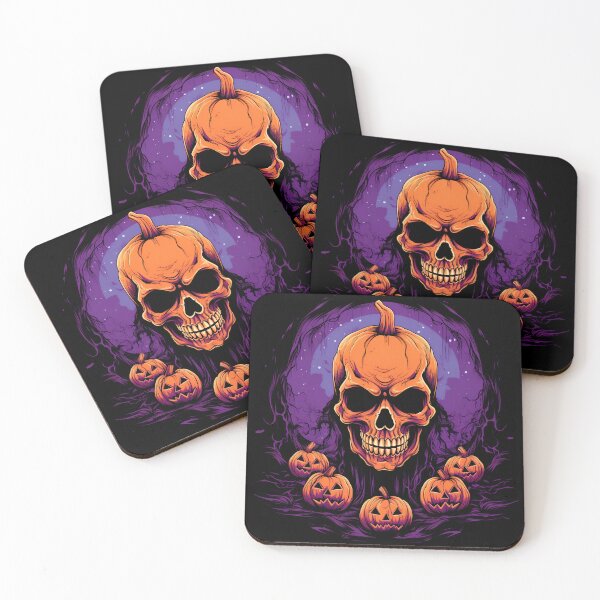 Item preview, Pumpkin skull designed and sold by kuzzaco.