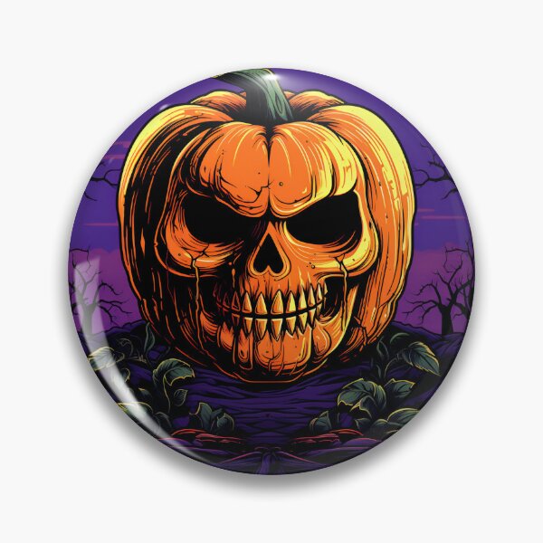 Item preview, Pumpkin skull designed and sold by kuzzaco.