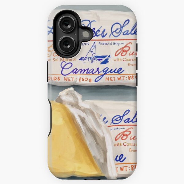 Item preview, butter, kitchen, french, cooking, food, breakfast, bread, baking, cute, gourmet, toast, bakery, pastry, france, watercolor designed and sold by peachcakecanvas.