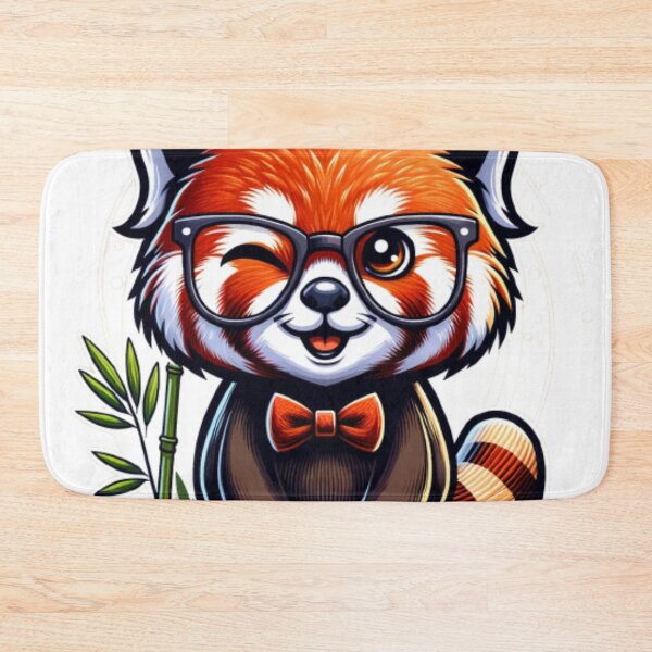 Item preview, Chic Red Panda designed and sold by masquetea.