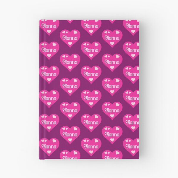 Item preview, Gianna Name Pink Heart  designed and sold by Jeallan Designs.