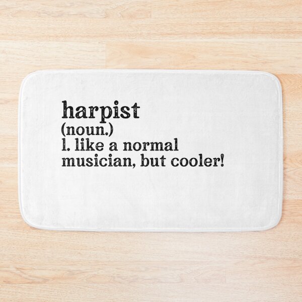 Item preview, Harpist: Like A Normal Musician But Cooler! designed and sold by TeesYouWant.