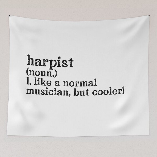 Item preview, Harpist: Like A Normal Musician But Cooler! designed and sold by TeesYouWant.
