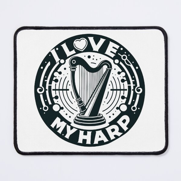 Item preview, I Love My Harp - Harpist designed and sold by TeesYouWant.