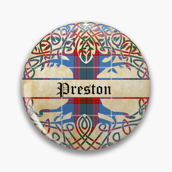 Item preview, Preston Tree of Life Clan Scottish Surname tartan designed and sold by BagTown Clans.