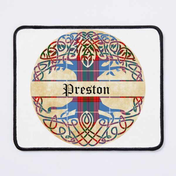 Item preview, Preston Tree of Life Clan Scottish Surname tartan designed and sold by BagTown Clans.